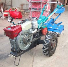 18HP het Materiaal van de handtractor, 7.35kw-Landbouw Mini Tractor With Rotavator