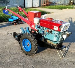 Tractor van de dieselmotor 10-12HP de Kleine Hand voor Landbouw Enige As 4 Slagen