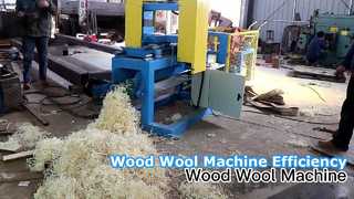 Houten Wolmachine