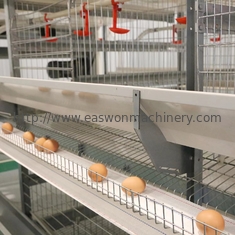 Q235 van het het Landbouwbedrijfmateriaal van het Staal de Automatische Gevogelte Kooien van de de Kippenlaag voor Legkippen