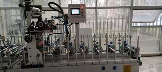 MDF van de Pur Hete Smelting Houten Profiel Verpakkende Machines voor Aluminium Wpc /upvc /pvc