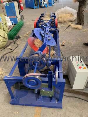 Wood Wool Rope Machine with Easy to Operate 10-30MM Rope Size 450M/H Capacity