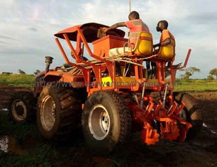 2 van de de Plantersmachine van de rijenmaniok de Karbonadelengte 19cm Landbouwridger